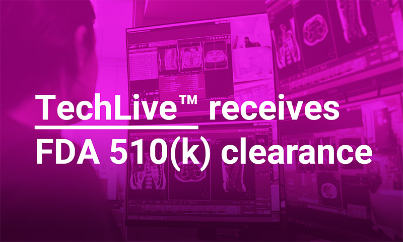 TechLive receives FDA 510(k) clearance
