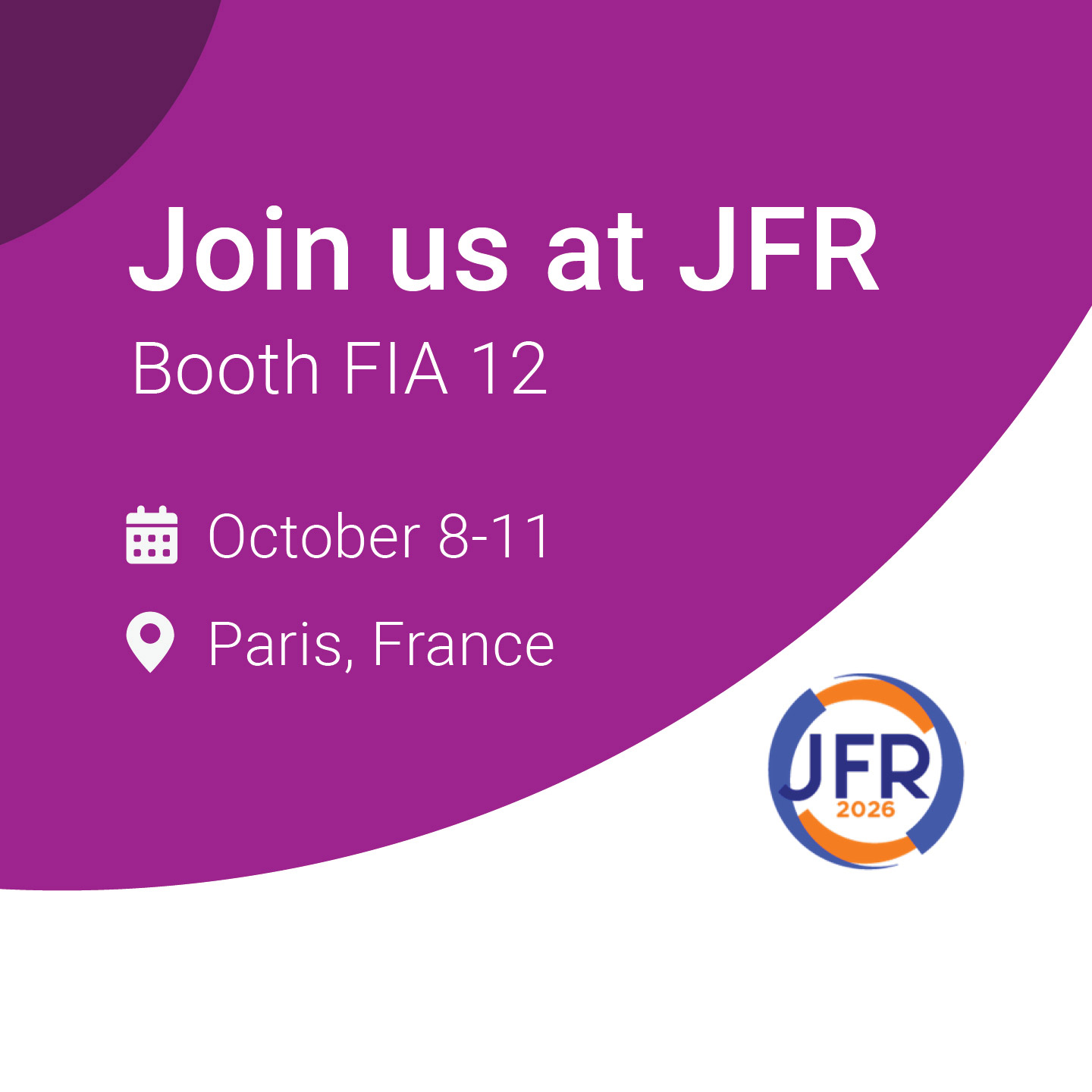 Discover One Intelligent Experience at JFR 2026