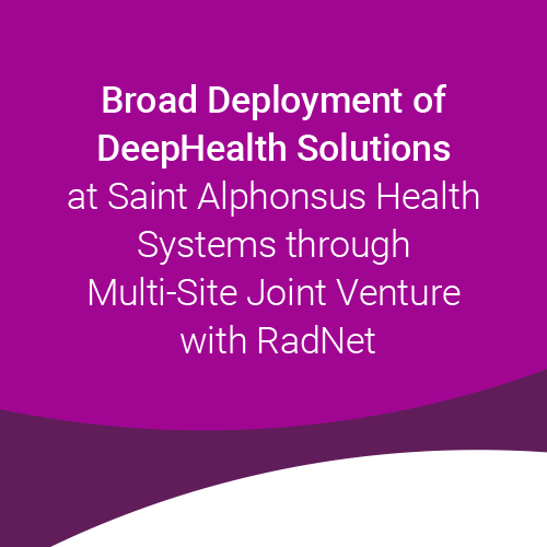 RadNet and Trinity Health Multi-Site Joint Venture