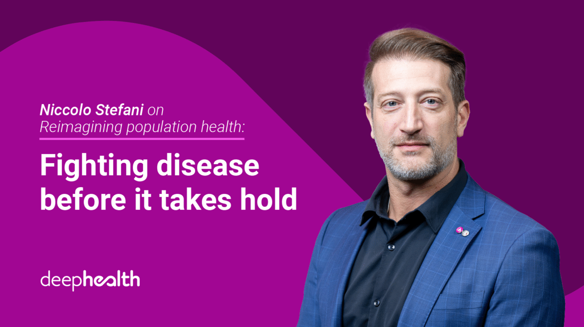 Reimagining population health: Fighting disease before it takes hold
