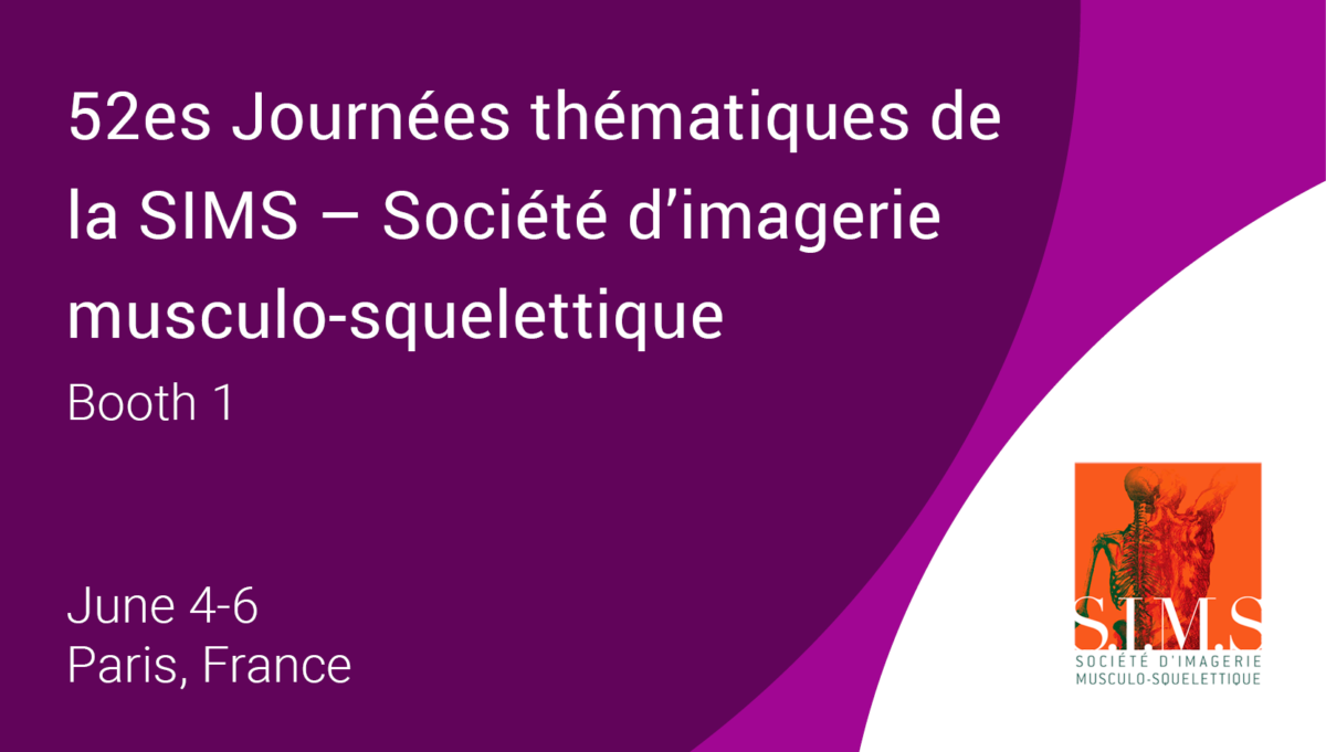 52es Journées thématiques de la SIMS – Société d’imagerie musculo-squelettique