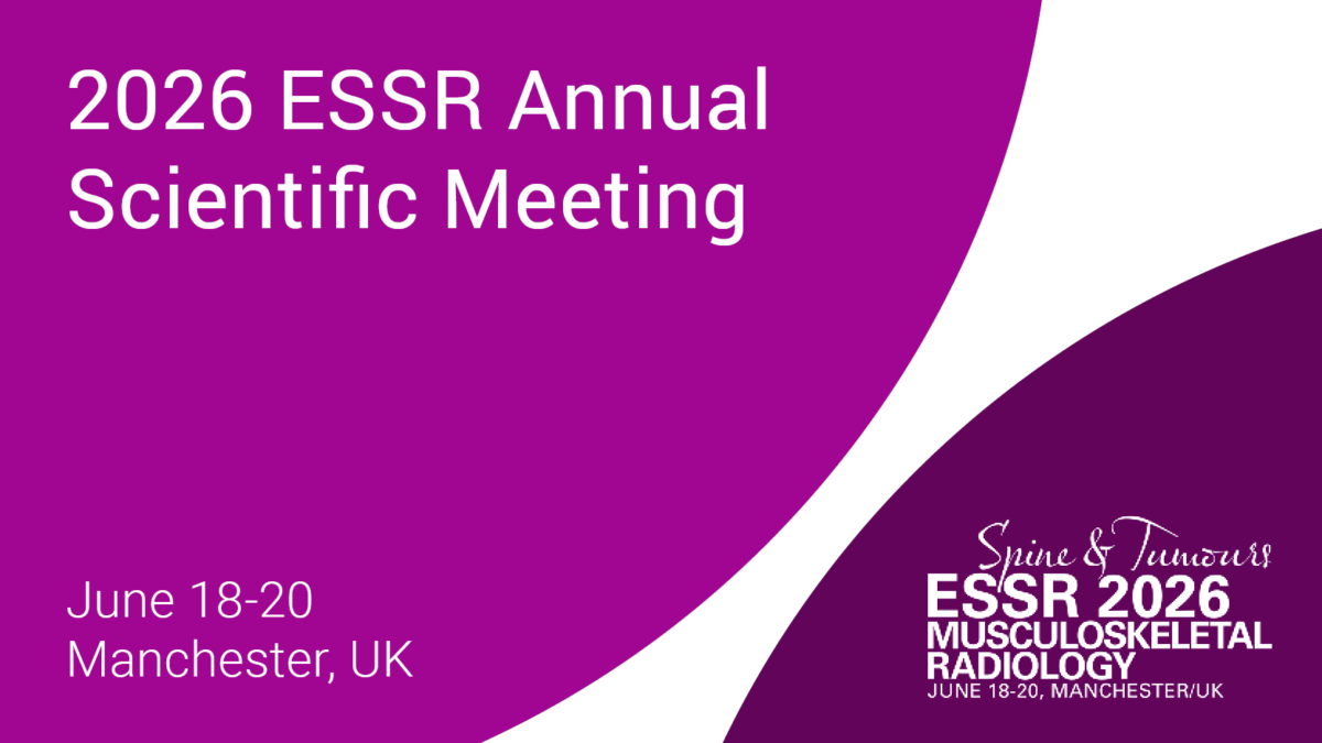 2026 ESSR Annual Scientific Meeting