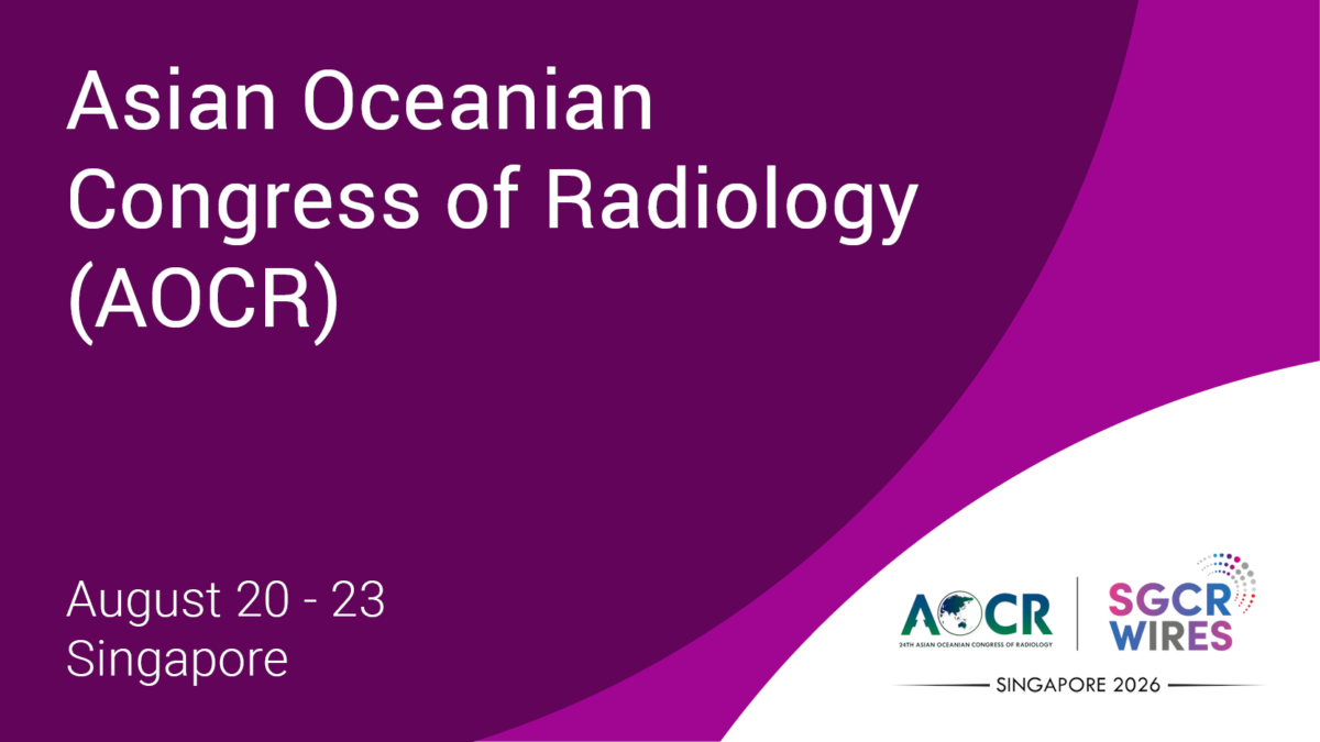 Asian Oceanian Congress of Radiology 2026 | AOCR