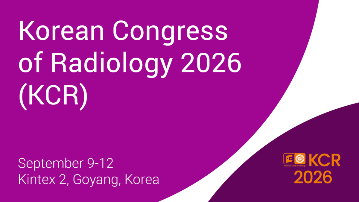 Korean Congress of Radiology | KCR 2026