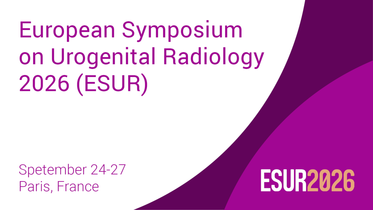 European Symposium on Urogenital Radiology 2026 (ESUR)